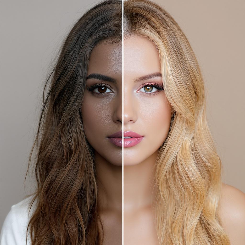 After: vibrant color